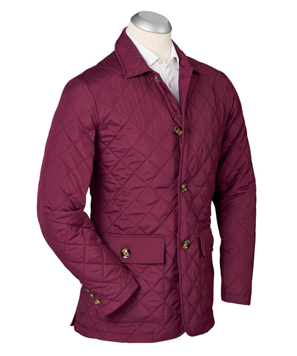 bobby jones Hyland Water-Repellent Quilted Jacket