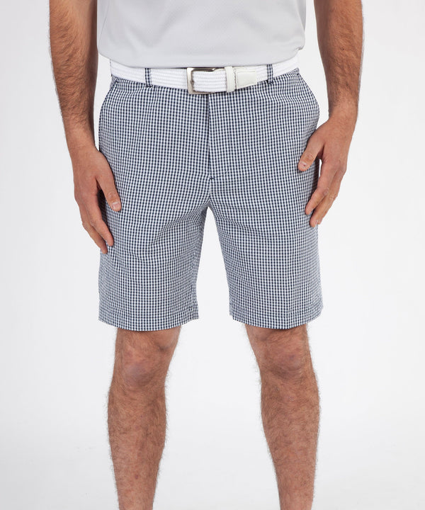Bobby Jones Mini-check Seersucker Short