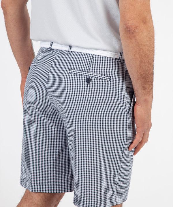 Bobby Jones Mini-check Seersucker Short