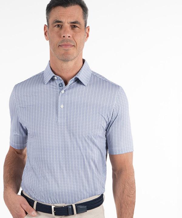 bobby jones Performance Aztec Print Polo