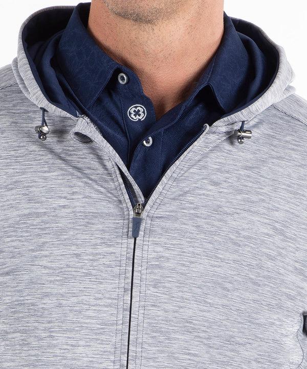 Bobby Jones Performance Clubhouse Full-Zip Hoodie