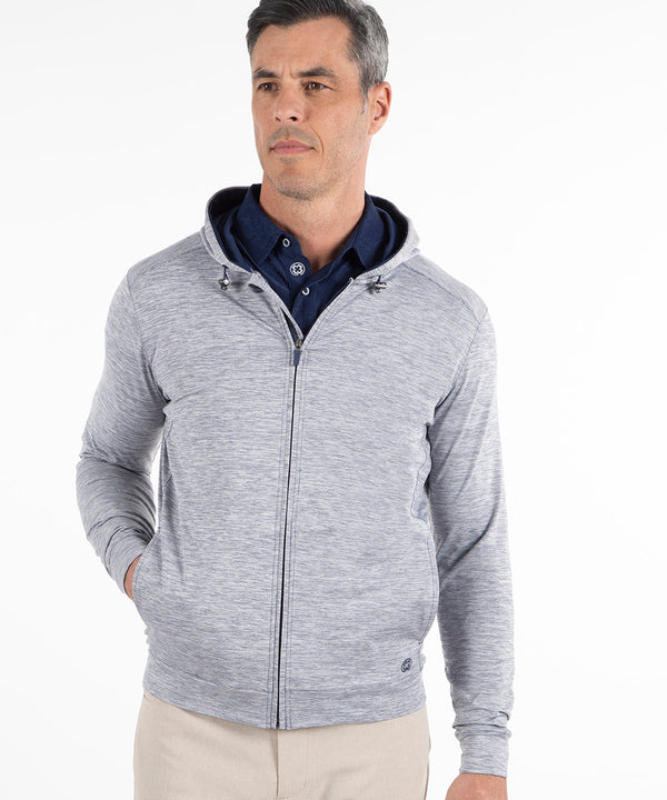 bobby jones Performance Clubhouse Full-Zip Hoodie