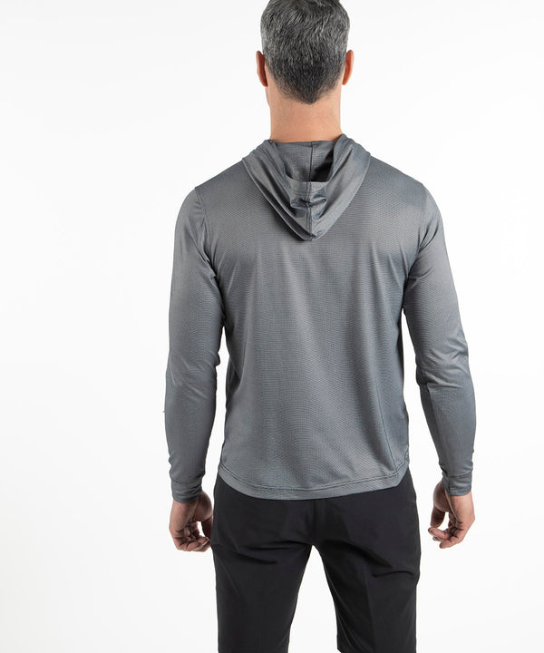 Bobby Jones Performance Dash Jacquard Hoodie