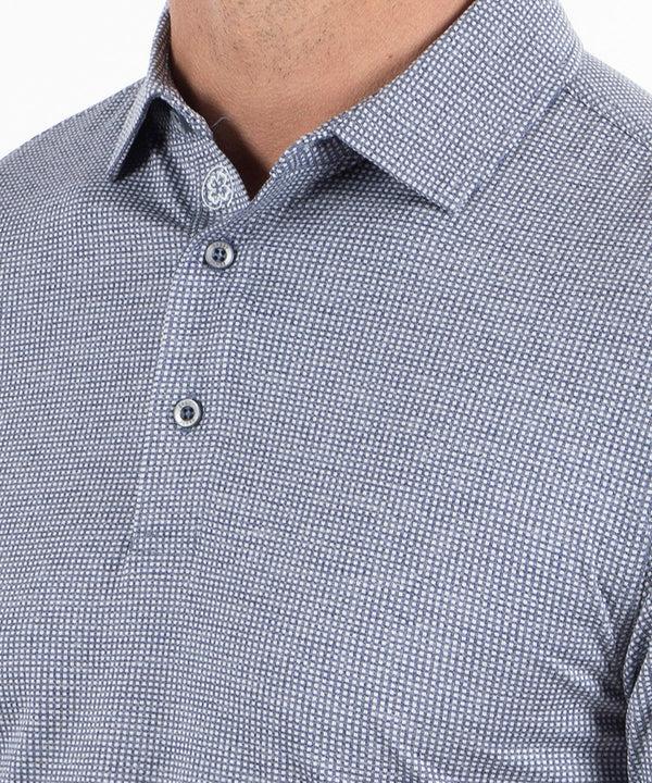 Bobby Jones Performance Gingham Jacquard Polo