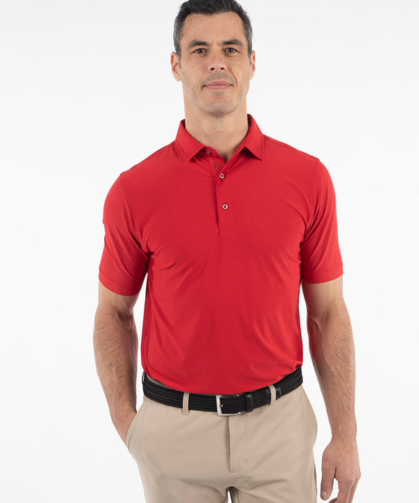 bobby jones Performance Jersey Balata Print Polo