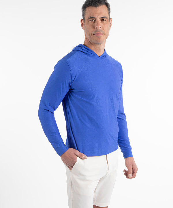 bobby jones Performance Magnolia Jacquard Hoodie