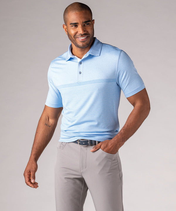 Bobby Jones Performance Zuma Jacquard Stripe Polo