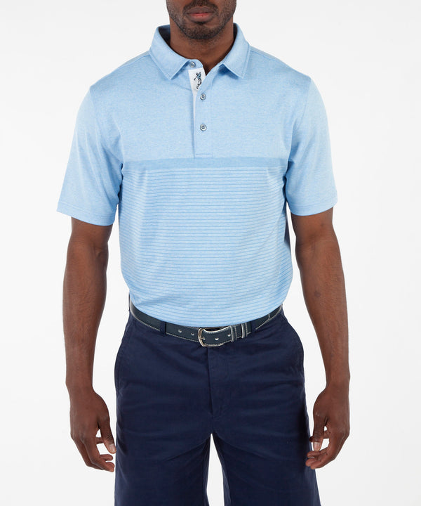 Bobby Jones Performance Zuma Jacquard Stripe Polo