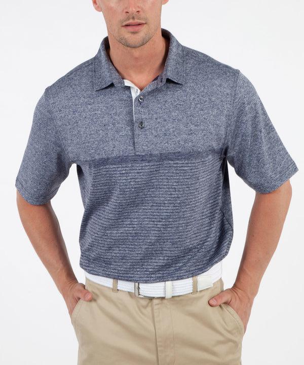 bobby jones Performance Zuma Jacquard Stripe Polo
