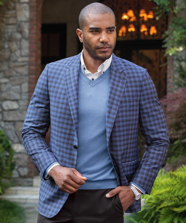 bobby jones Signature Wool Check Sport Coat