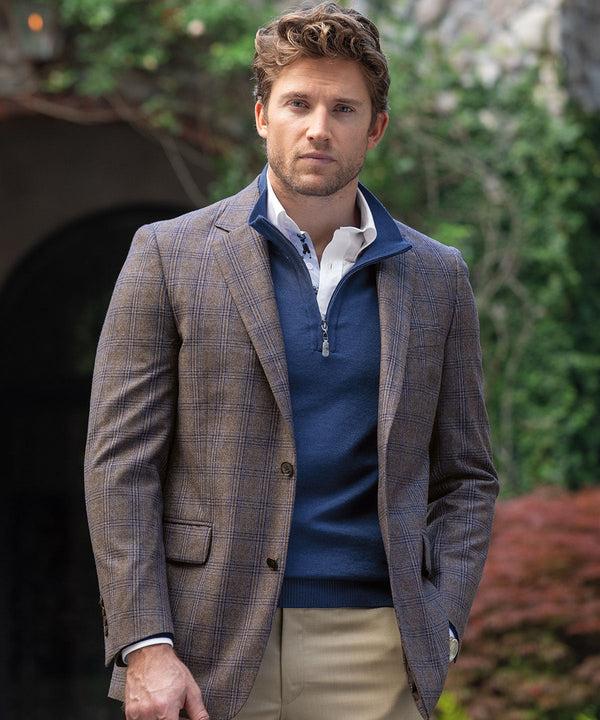 bobby jones Signature Wool Plaid Sport Coat
