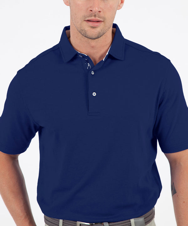 Bobby Jones EFX Performance Cotton Solid Short Sleeve Polo Shirt