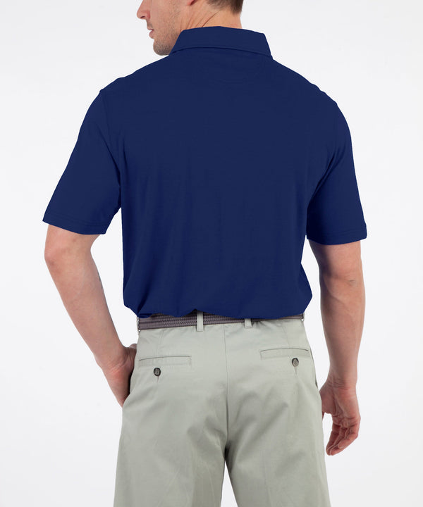 Bobby Jones EFX Performance Cotton Solid Short Sleeve Polo Shirt