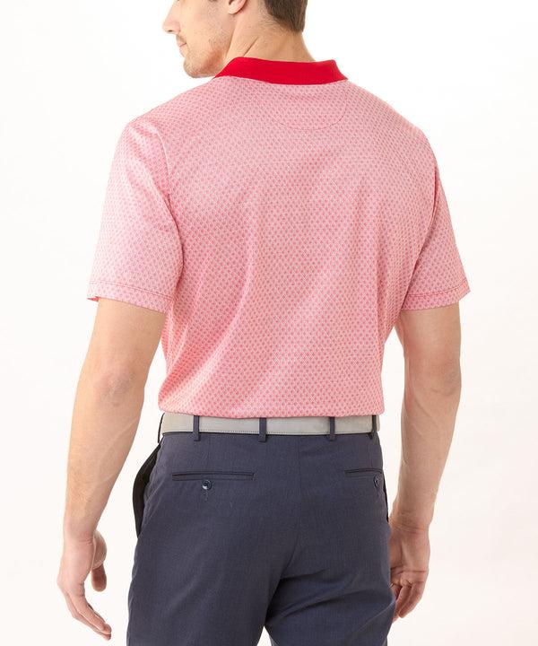 Bobby Jones Heritage Italian Cotton Diamond Jacquard Polo Shirt