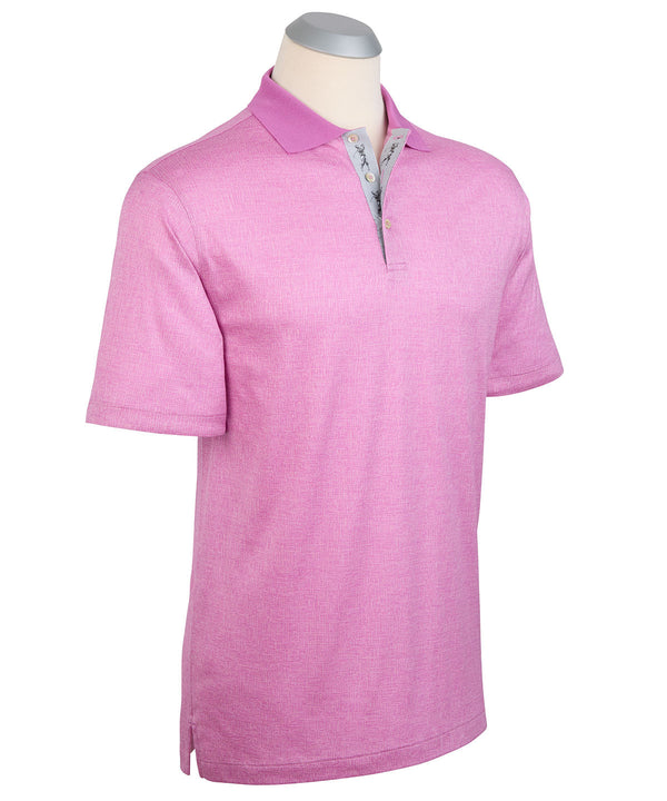 Bobby Jones Heritage Italian Cotton Jacquard Polo Shirt