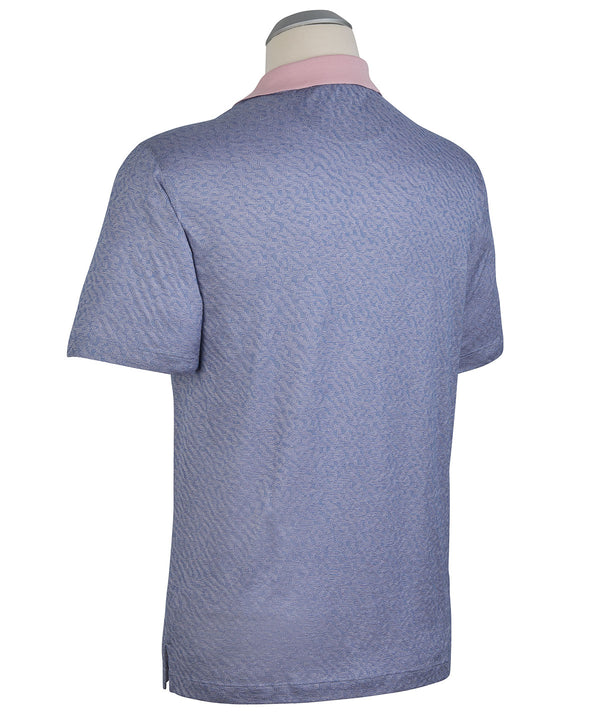 Bobby Jones Heritage Italian Cotton Jacquard Polo Shirt