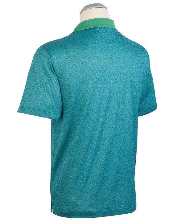 Bobby Jones Heritage Italian Cotton Jacquard Polo Shirt