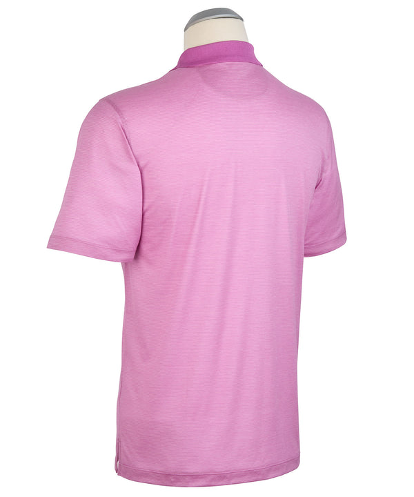 Bobby Jones Heritage Italian Cotton Micro Stripe Polo Shirt