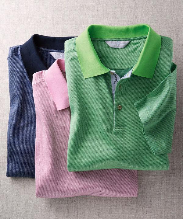 Bobby Jones Heritage Italian Cotton Short-Sleeve Polo