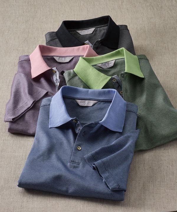Bobby Jones Heritage Italian Cotton Short-Sleeve Polo