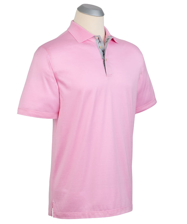 bobby jones Heritage Italian Cotton Short Sleeve Polo Shirt