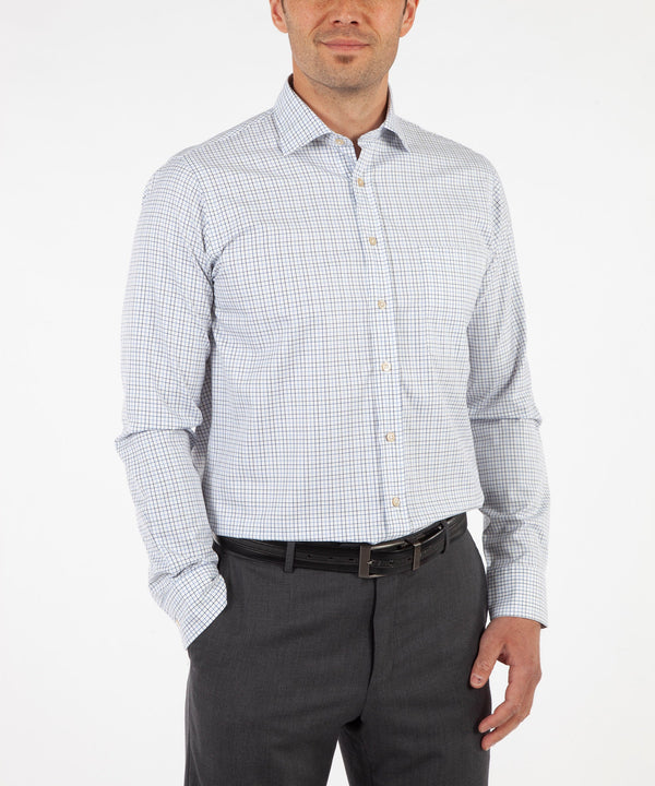 bobby jones Heritage Italian-Made 100% Royal Twill Cotton Sport Shirt