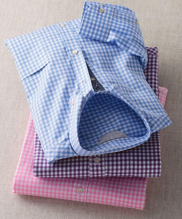 Bobby Jones Heritage Italian-Made Oxford Gingham Sport Shirt