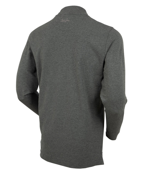 Bobby Jones Liquid Stretch Cotton Long Sleeve Mock Neck Shirt