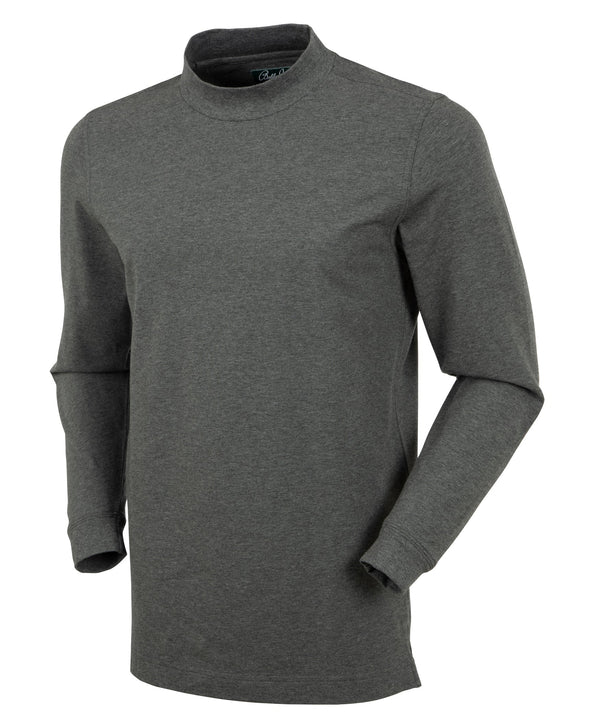 bobby jones Liquid Stretch Cotton Long Sleeve Mock Neck Shirt