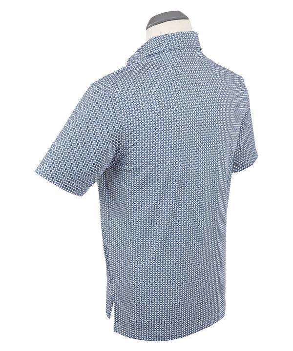 bobby Jones Performance Clover Gingham Print Short-Sleeve Polo