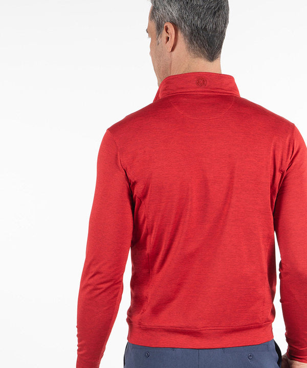 Bobby Jones Performance Clubhouse Quarter-Zip Long-Sleeve Pullover