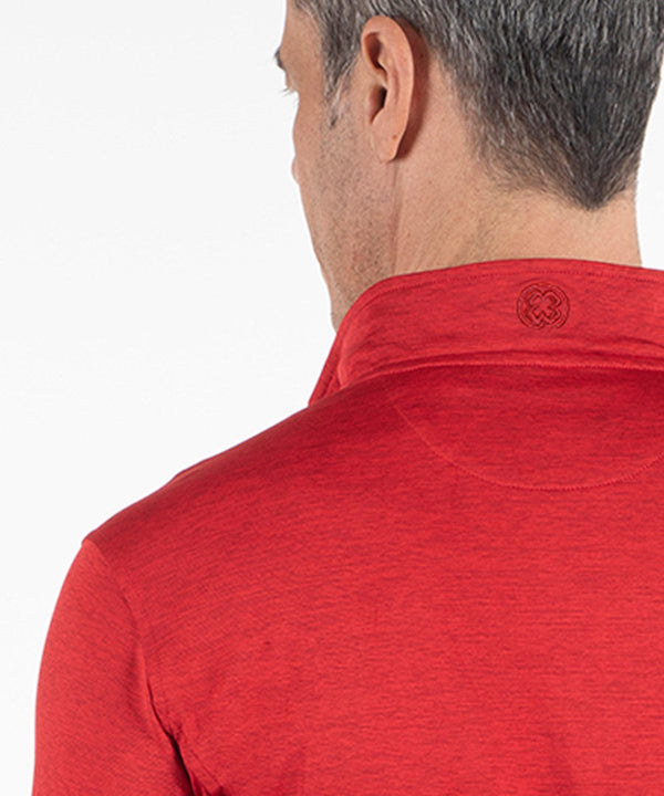 Bobby Jones Performance Clubhouse Quarter-Zip Long-Sleeve Pullover