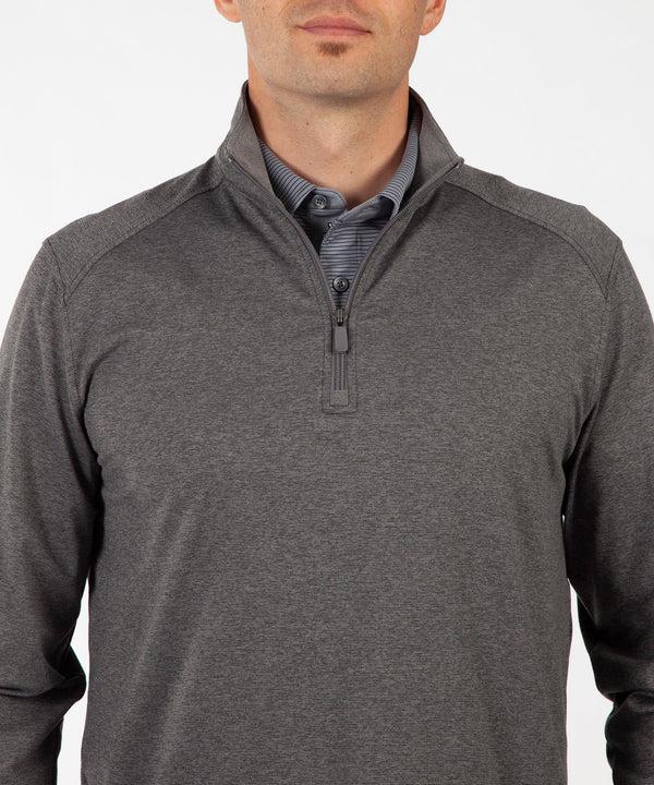 Bobby Jones Performance Fontaine Melange Quarter-Zip Pullover