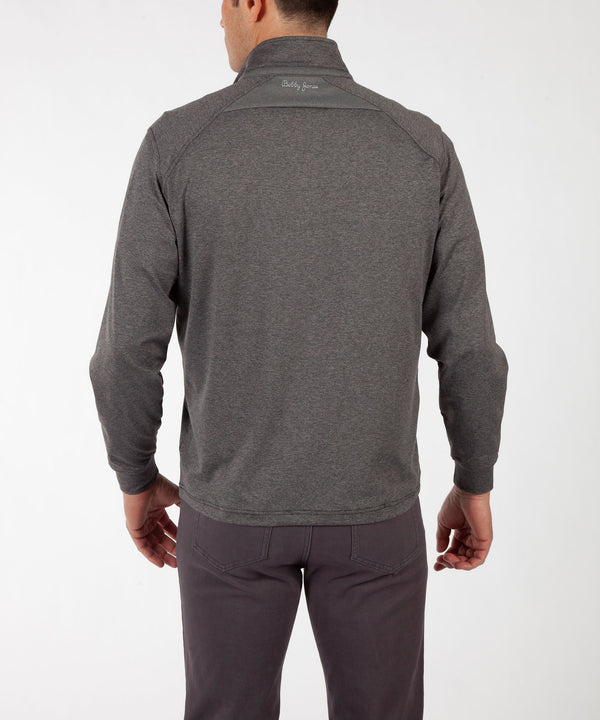 Bobby Jones Performance Fontaine Melange Quarter-Zip Pullover