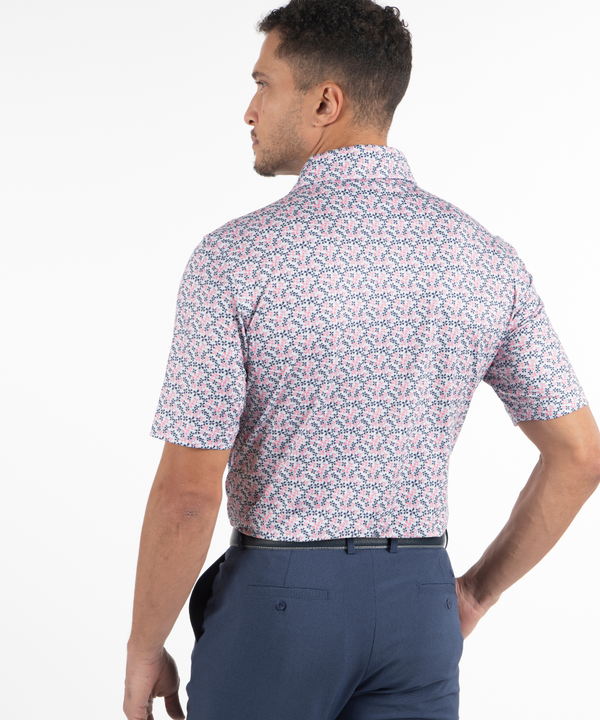 Bobby Jones Performance Lucky Print Short-Sleeve Polo