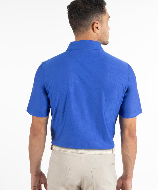 Bobby Jones Performance Magnolia Short Sleeve Button-Down Sport Shirt