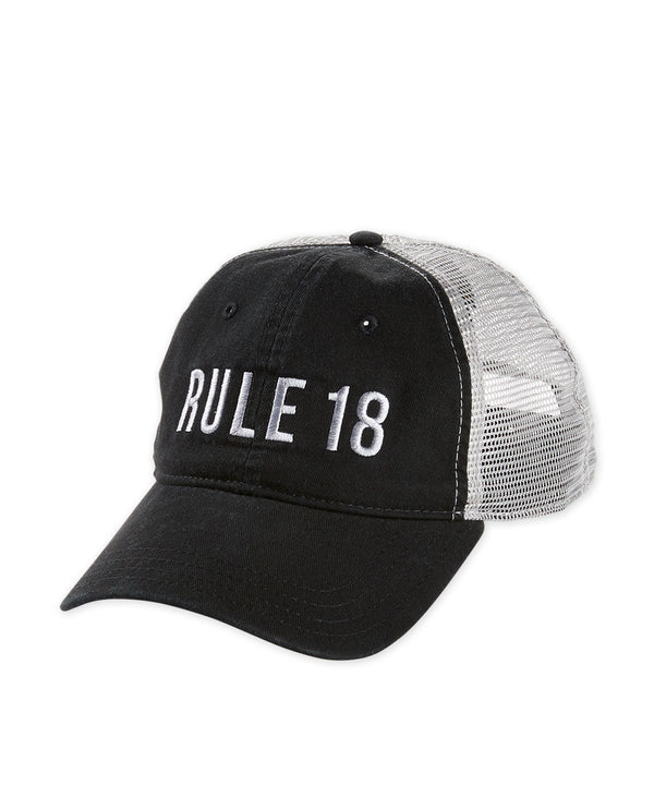 bobby jones Rule 18 Trucker Mesh and Twill Baseball Cap