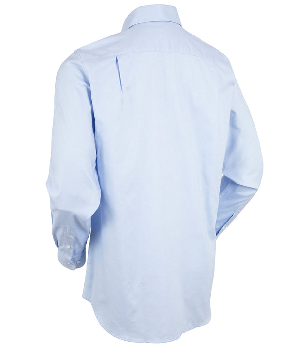 Bobby Jones Signature 100% Cotton Oxford Solid Button-Down Shirt - Trim Fit