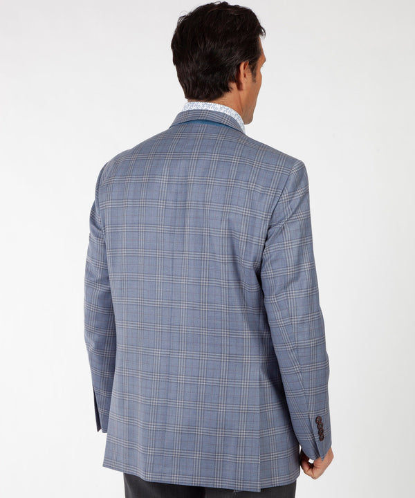 Bobby Jones Signature Plaid 100% Superfine Wool Sport Coat