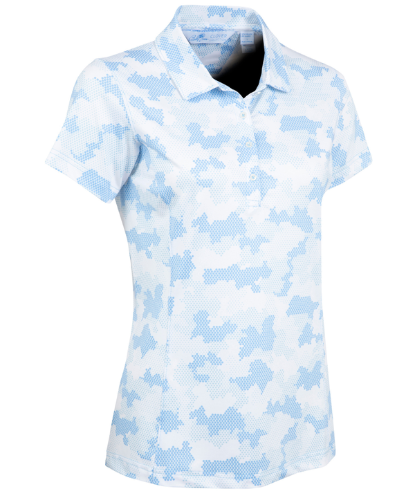 Bobby Jones Women's Armed Forces Print Short-Sleeve Polo