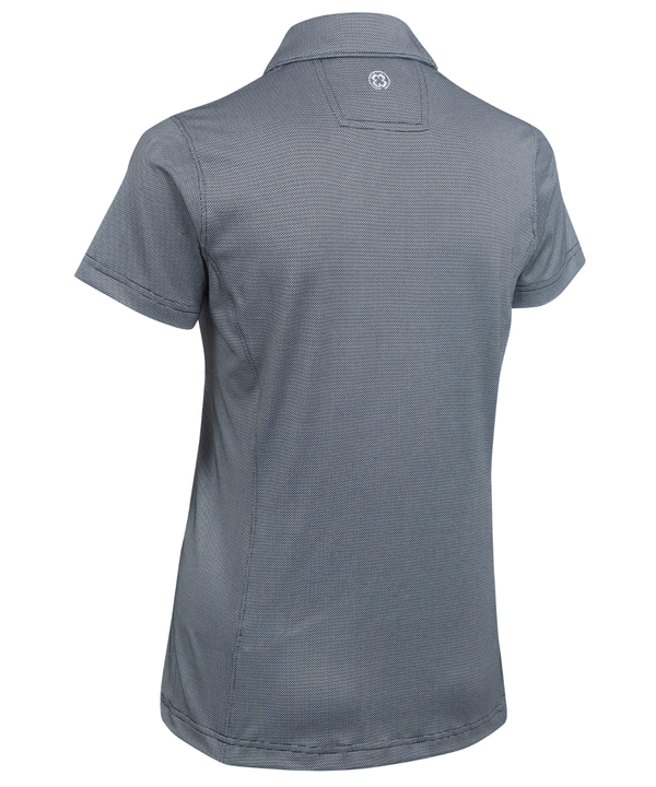 Bobby Jones Women's Jacquard Dash Short-Sleeve Polo
