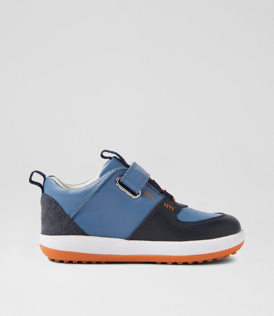 Bobux Iw Backspin Elemental Blue Multi Sneakers