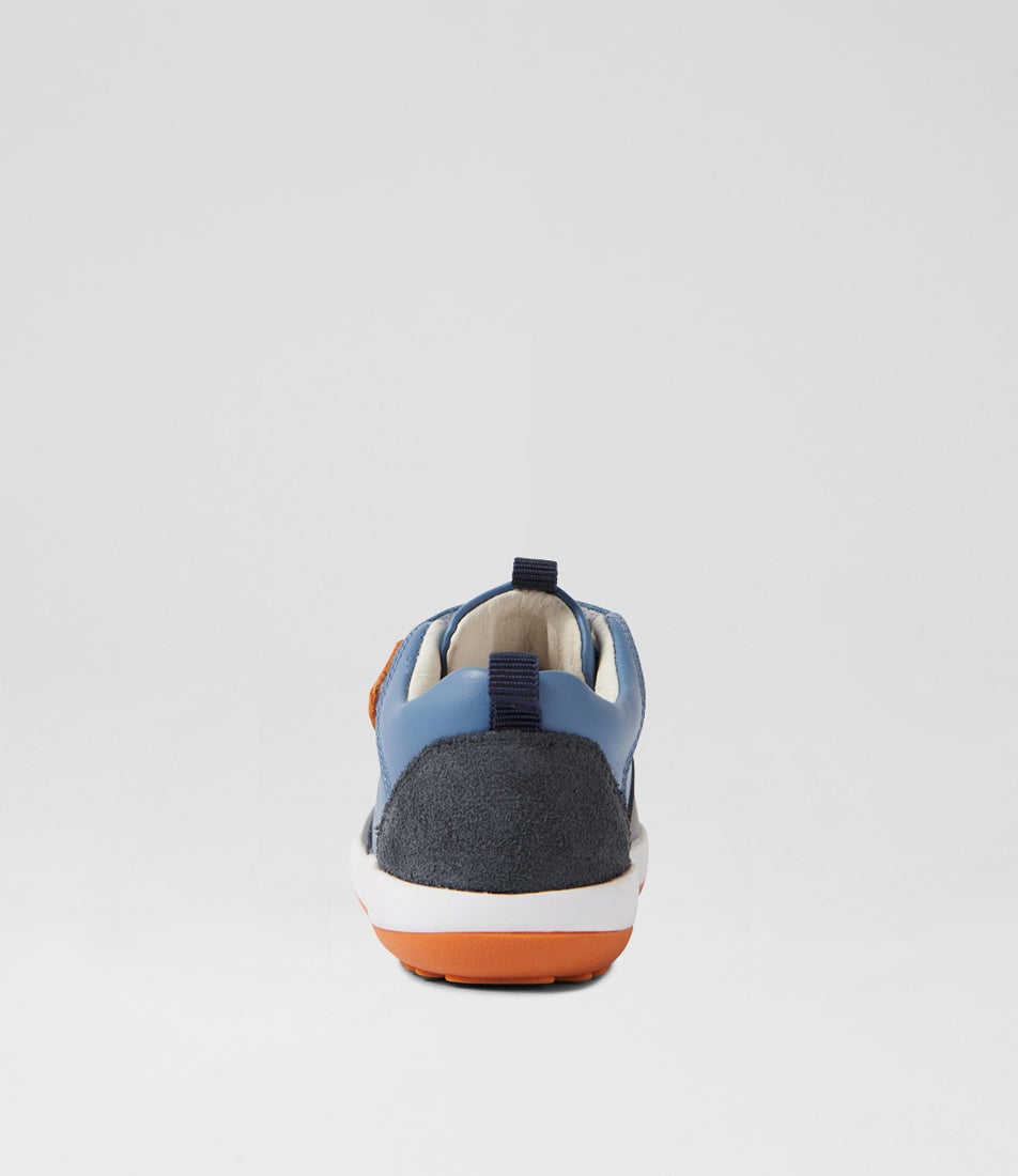 Bobux Iw Backspin Elemental Blue Multi Sneakers