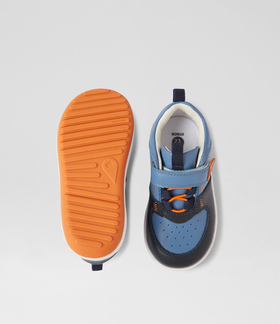 Bobux Iw Backspin Elemental Blue Multi Sneakers