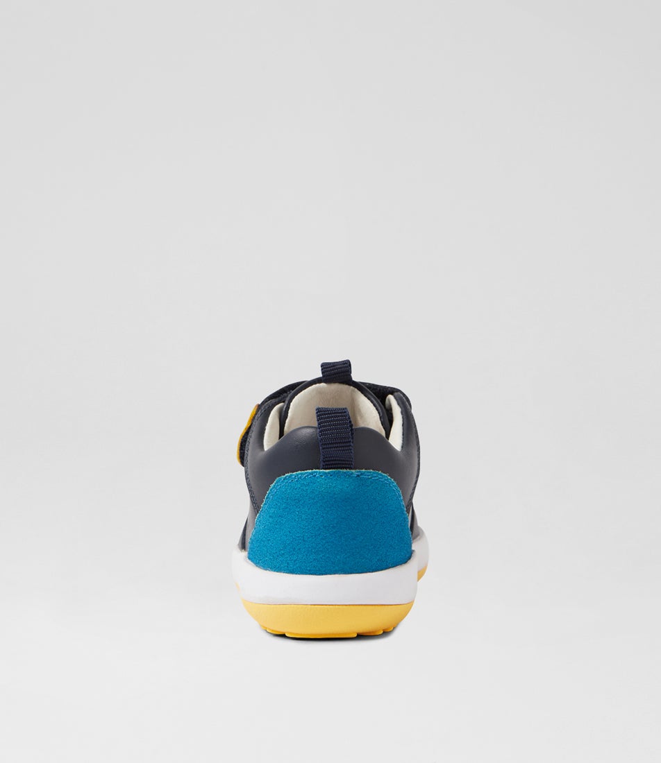 Bobux Iw Backspin Navy Multi Sneakers