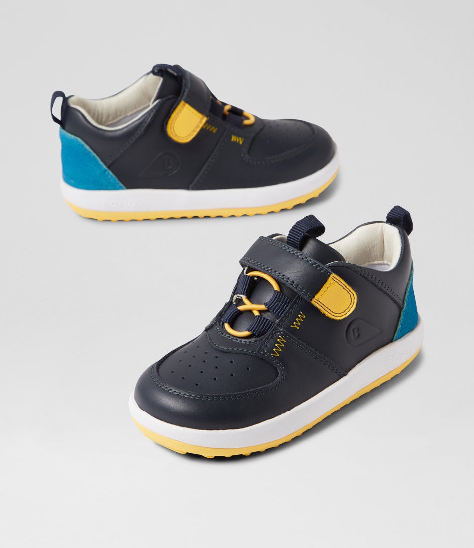 bobux Iw Backspin Navy Multi Sneakers
