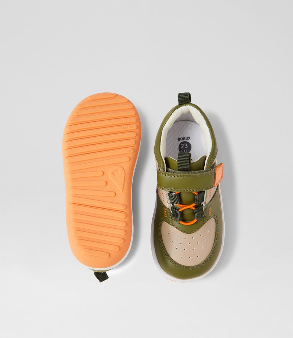 Bobux Iw Backspin Sea Kelp Woodash Multi Sneakers