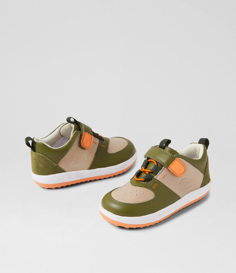 bobux Iw Backspin Sea Kelp Woodash Multi Sneakers