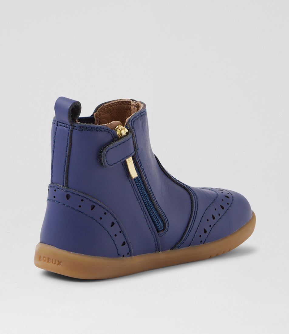 Bobux Iw Billie Future Dusk Leather Ankle Boots