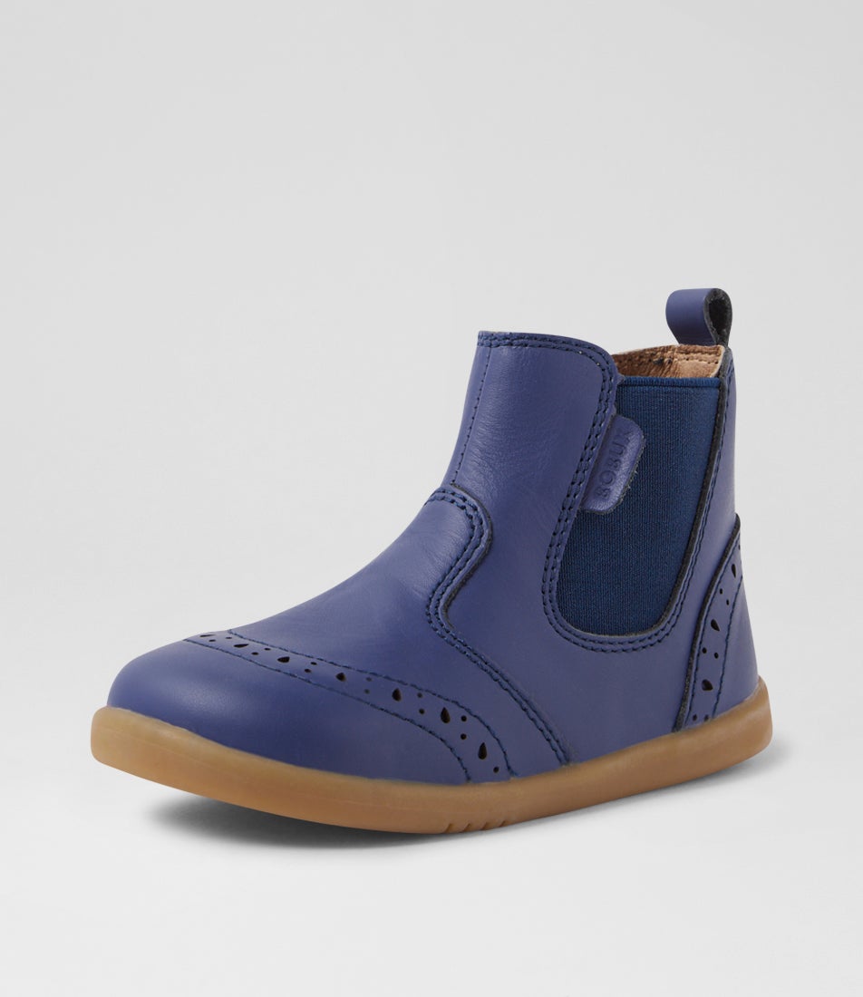 Bobux Iw Billie Future Dusk Leather Ankle Boots